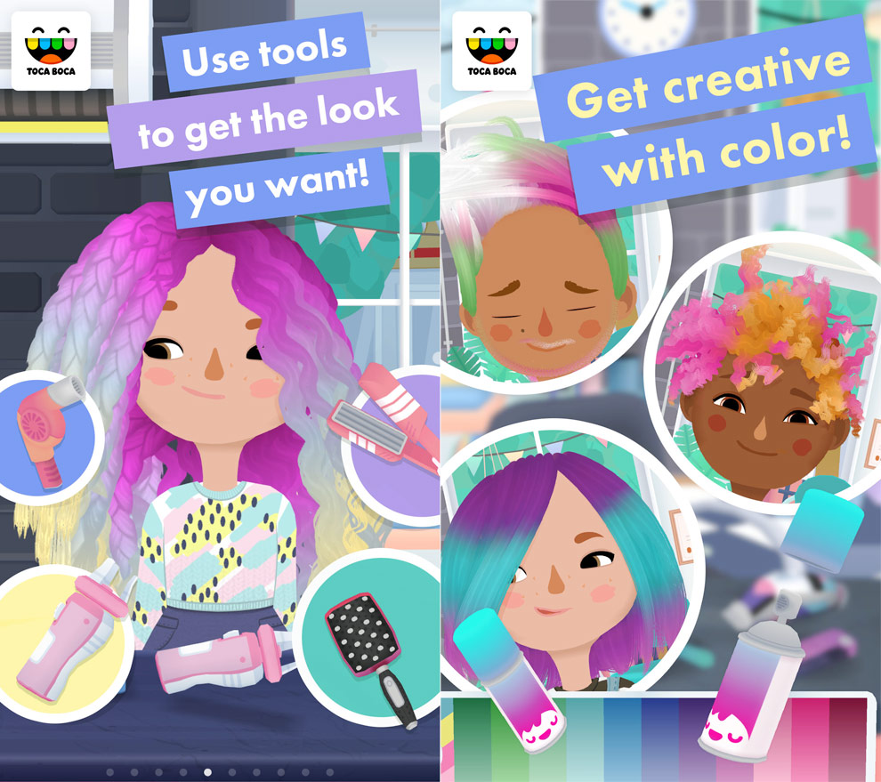 toca hair salon 3 online